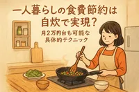 一人暮らしの食費節約は自炊で実現？月2万円台も可能な具体的テクニック