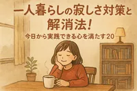 一人暮らしの寂しさ対策と解消法！今日から実践できる心を満たす20の方法？
