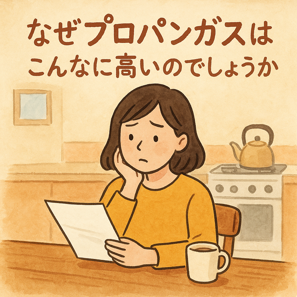 なぜプロパンガスはこんなに高いのでしょうか