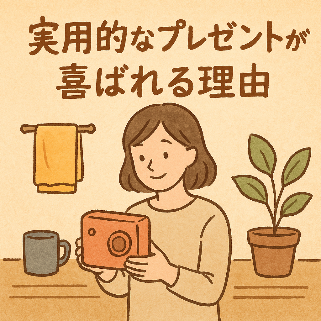 実用的なプレゼントが喜ばれる理由
