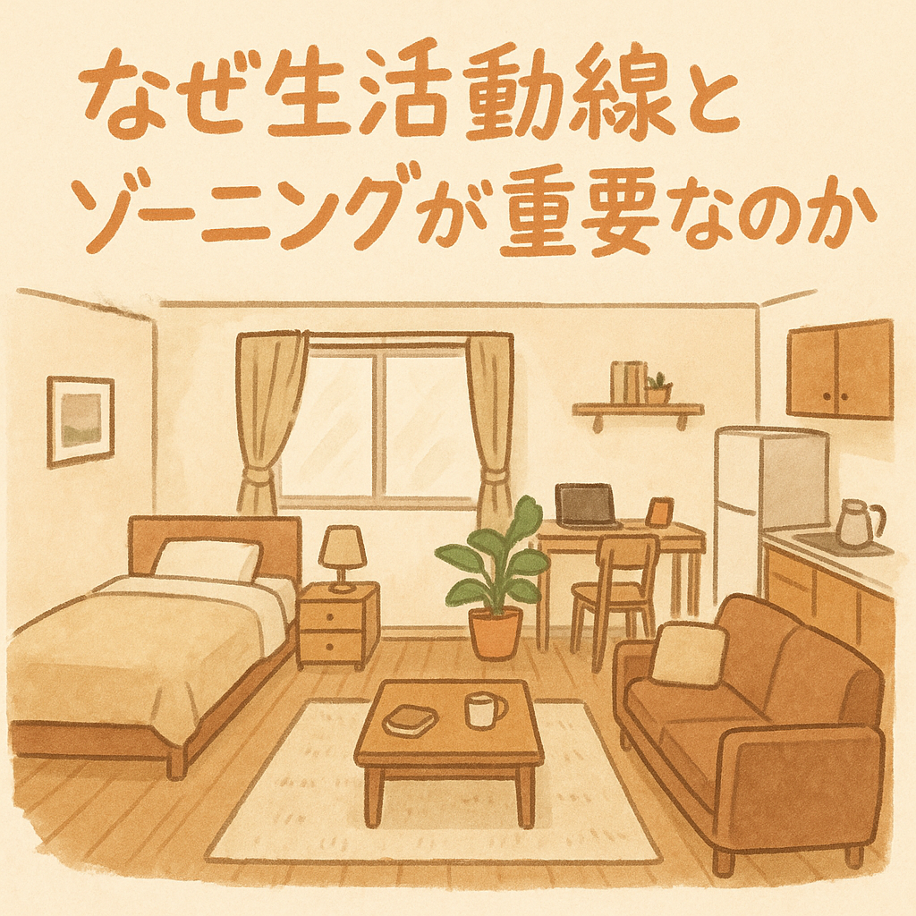 なぜ生活動線とゾーニングが重要なのか