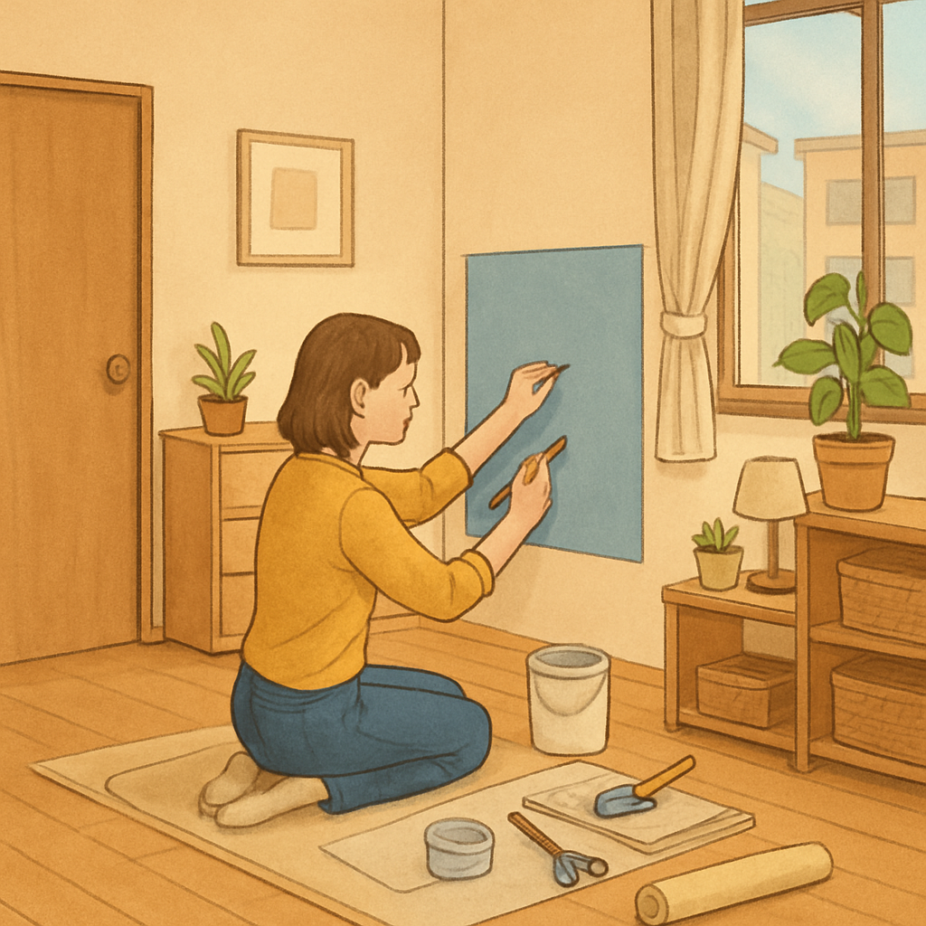 賃貸の一人暮らしでもDIYは十分楽しめます