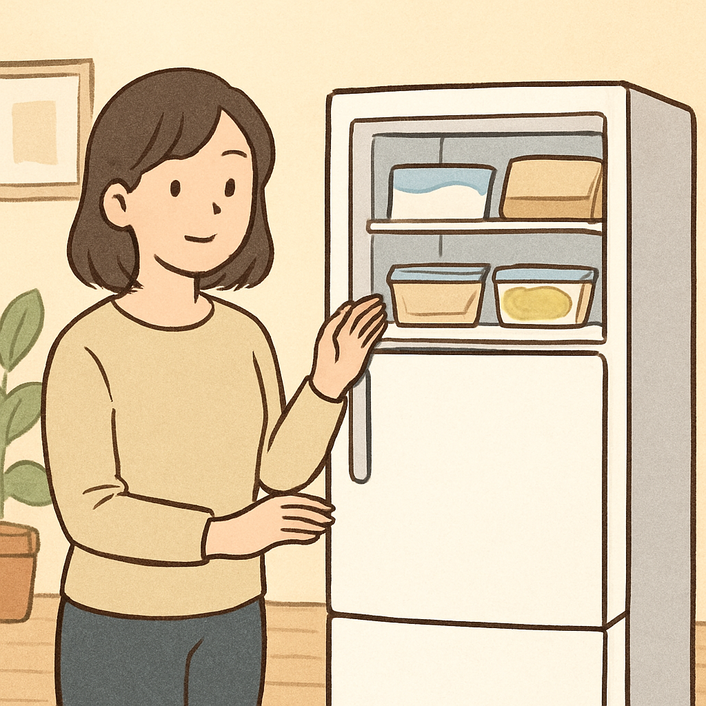 一人暮らしでも冷凍庫大きめの冷蔵庫がおすすめです