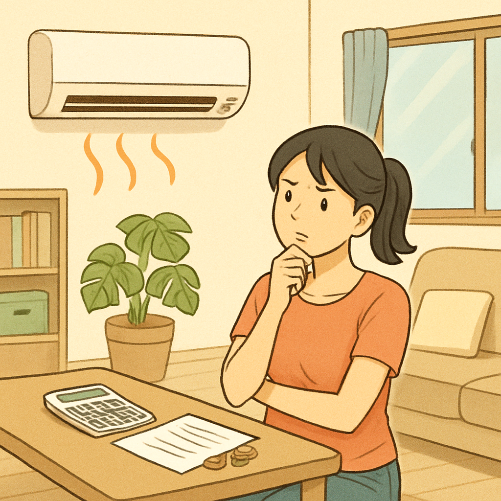 なぜエアコンつけっぱなしの電気代は変わるのか