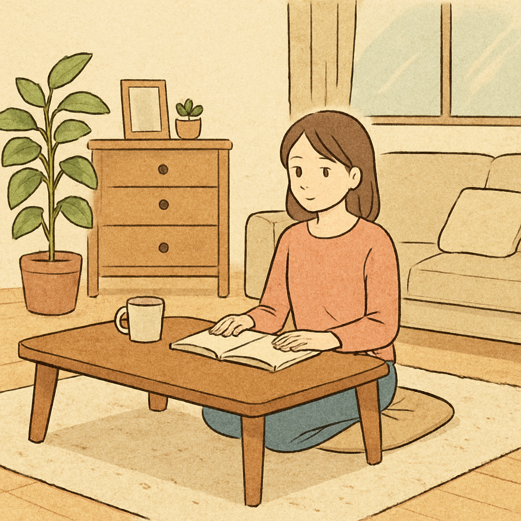 一人暮らしでローテーブルがおすすめの理由