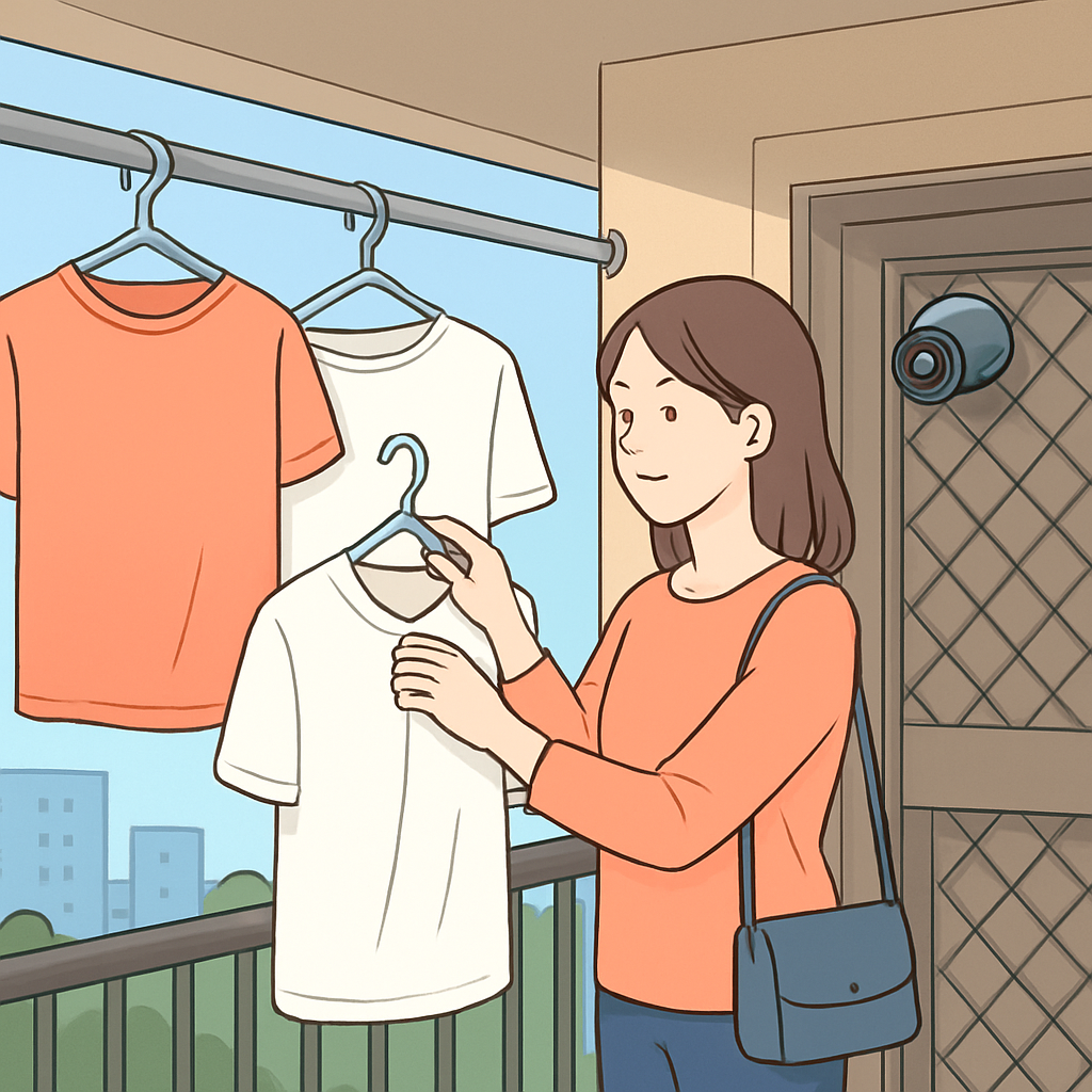 洗濯物から一人暮らしがバレるリスクとは